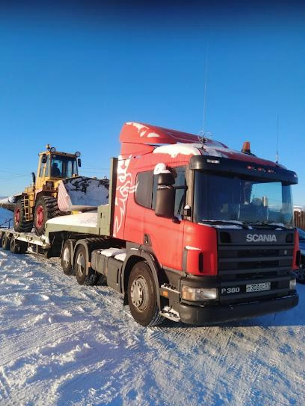 Перевозка спецтехники